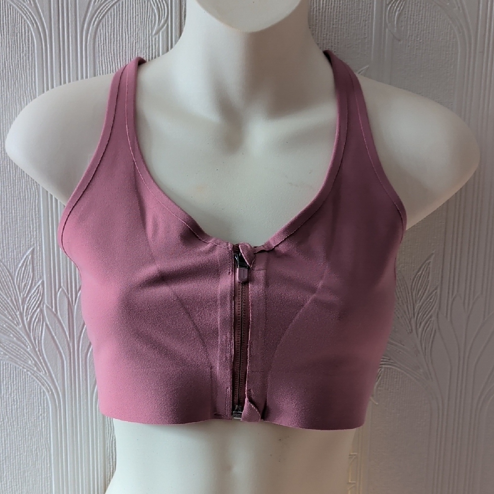Athleta Women Empower II Daily Bra Mauve Pink Size S